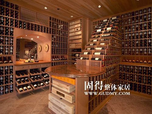 实木酒窑、柜系列1